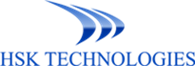 A blue logo with black background  Description automatically generated